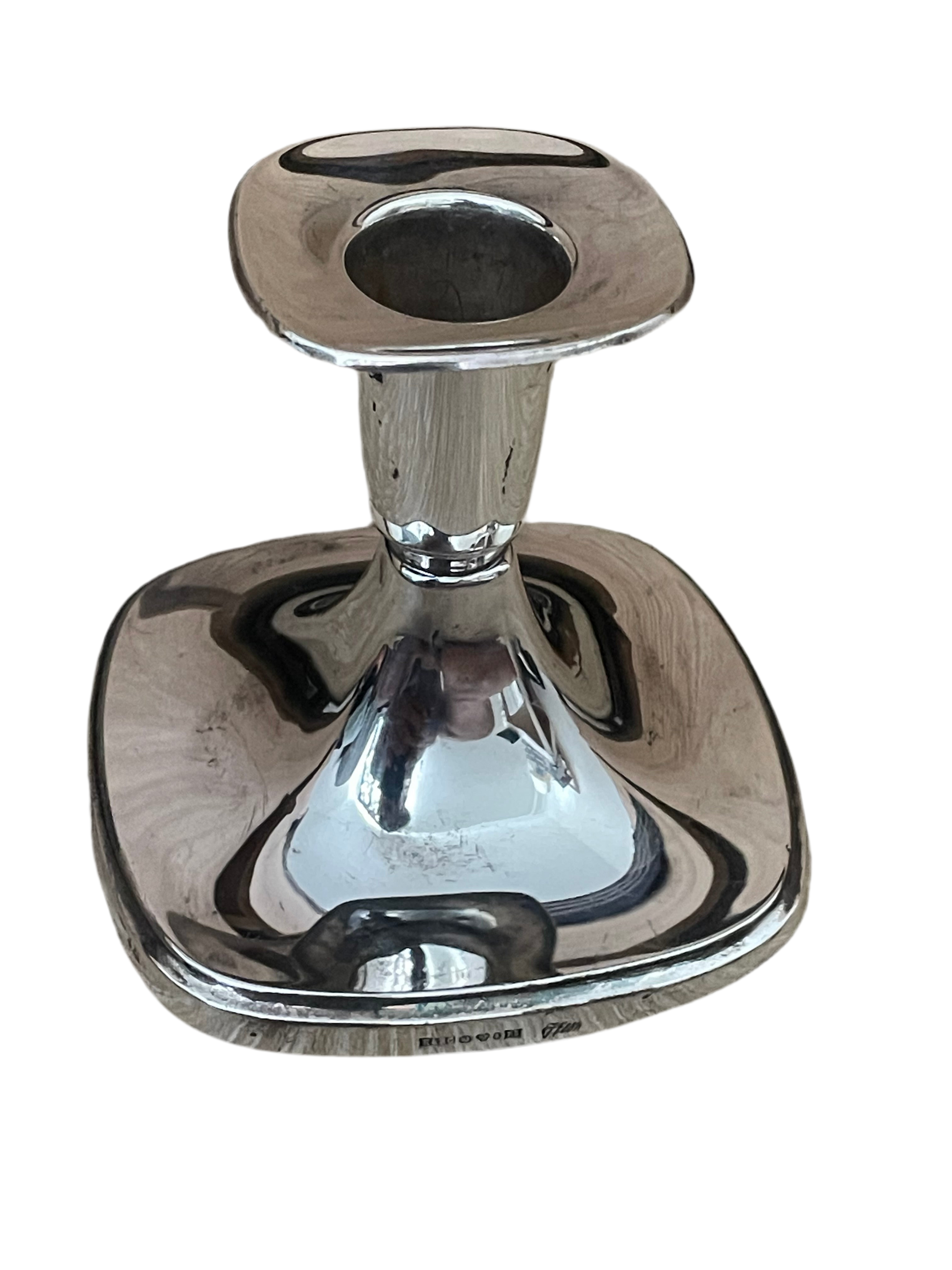 silver candlestick