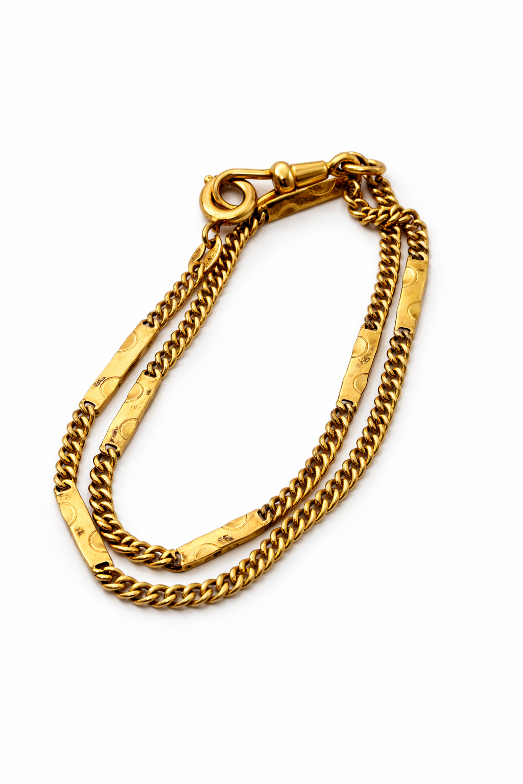 Guld pleated