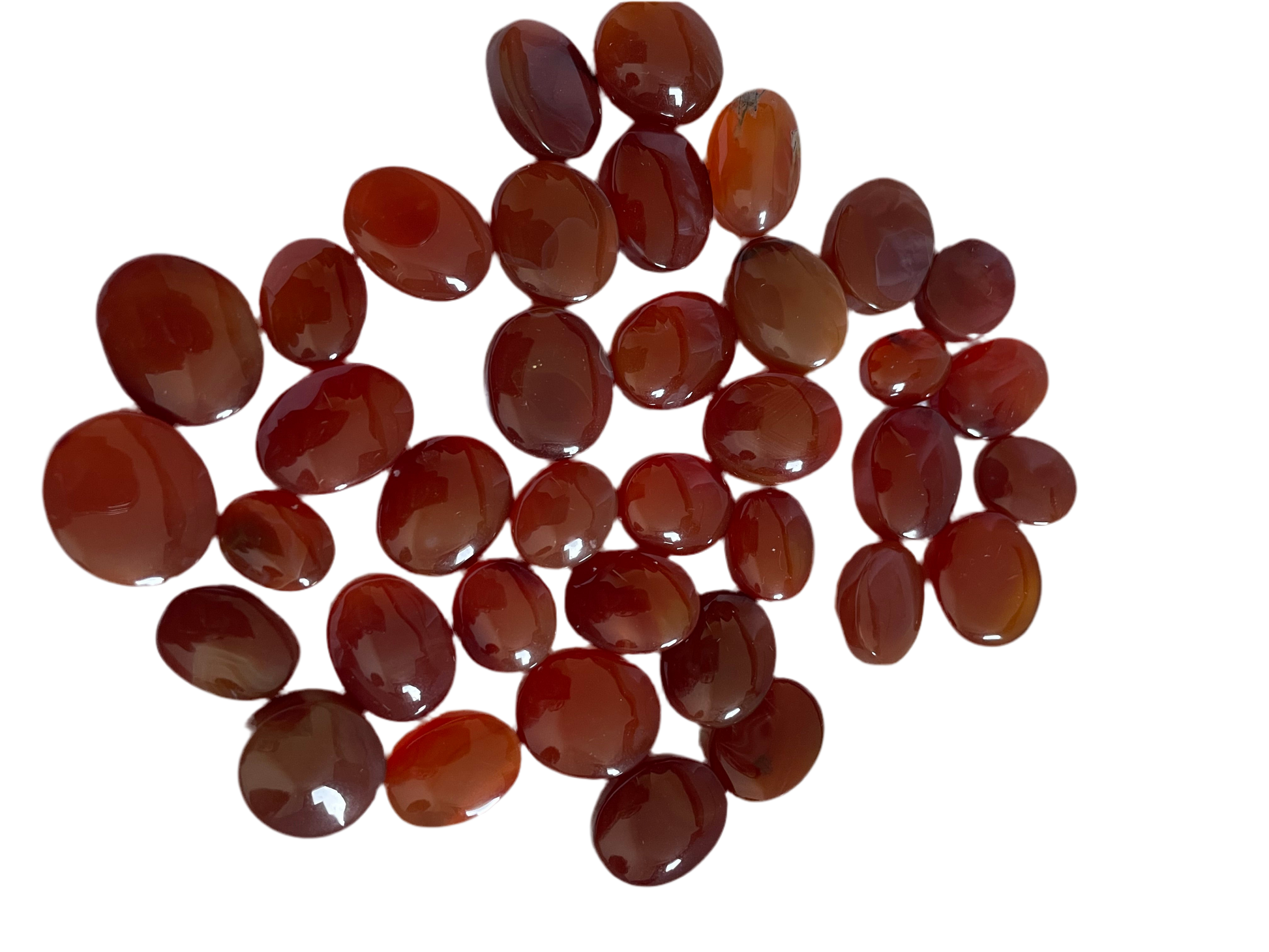 Yemeni Honey-Red Agate 
عقيق يمني أحمر
