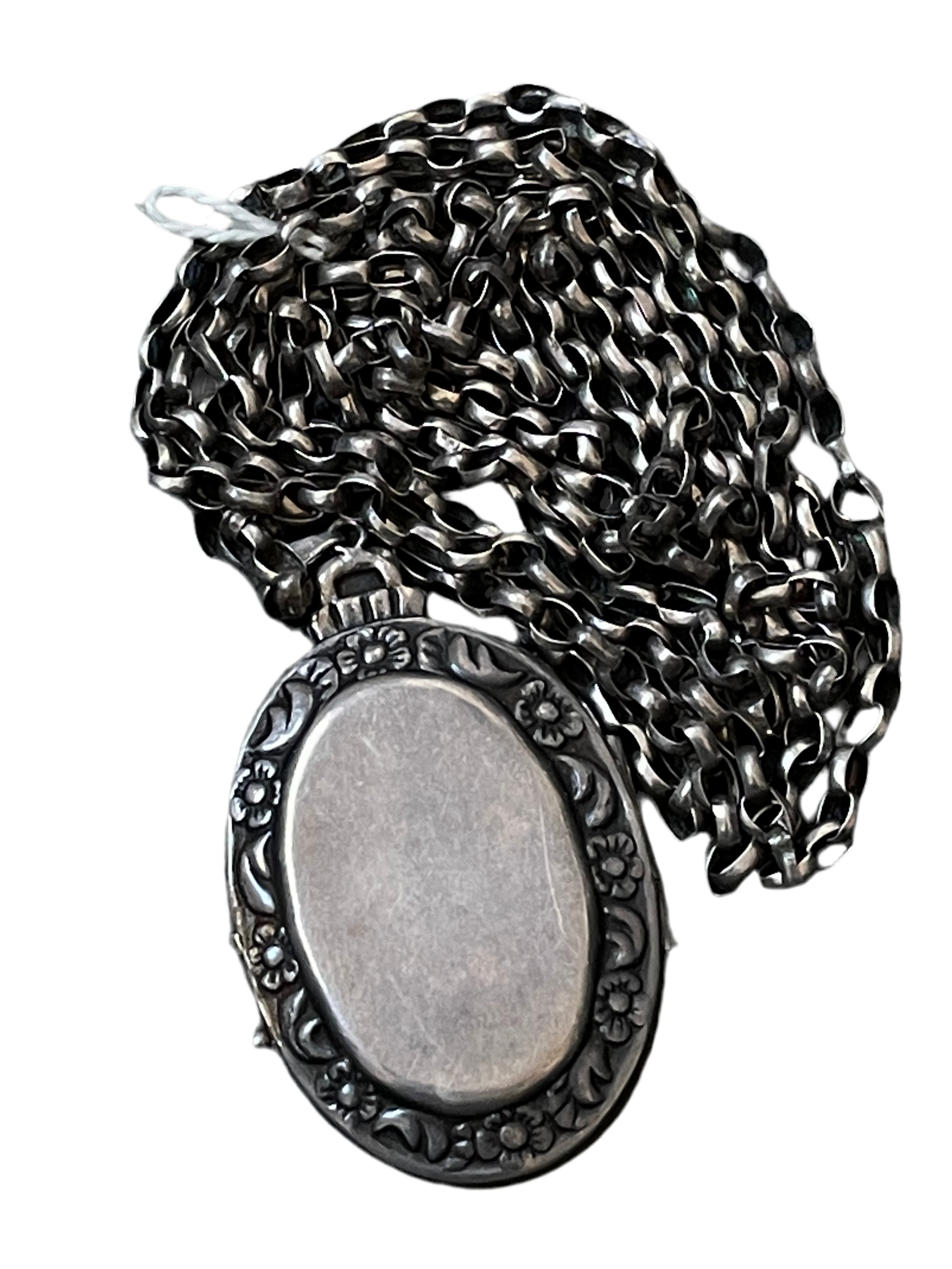 Silver Memory Locket